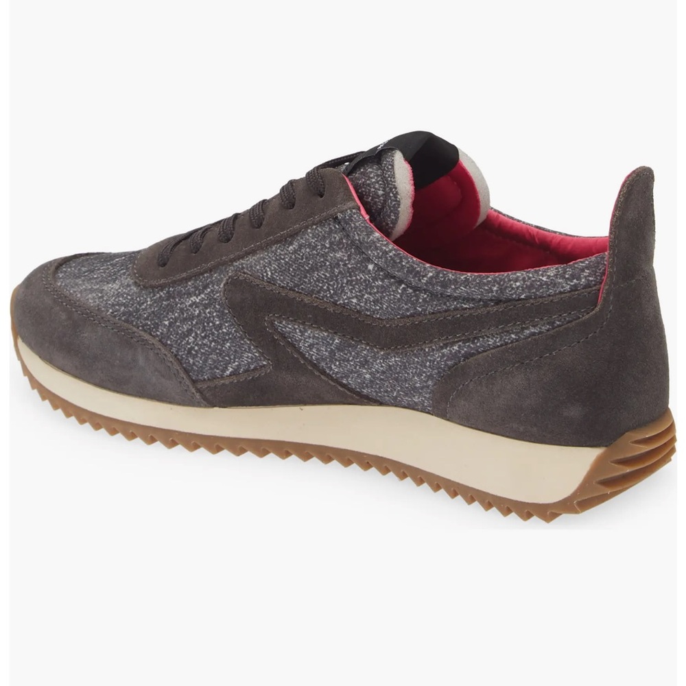 rag & bone Gray & Brown Women's Runner Sneakers with Red Lining - Picture 2 of 15